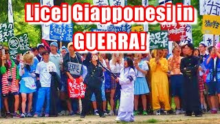 GUERRA tra LICEI GIAPPONESI  Vivi Giappone [upl. by Yecad]