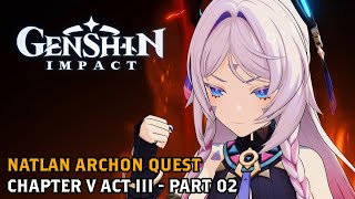 Genshin Impact 51 Story  Natlan Archon Quest  Chapter V Act III Part 2 JP Voice [upl. by Kiley]