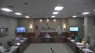 Manteno Village Board Meeting October 7 2024 [upl. by Yong]