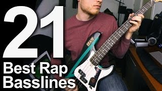 21 Best Rap Basslines [upl. by Nazay]