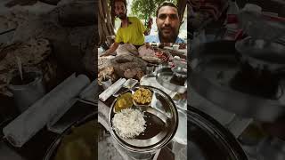 Chandigarh thali streetfood indianstreetfood foodie [upl. by Kenyon]