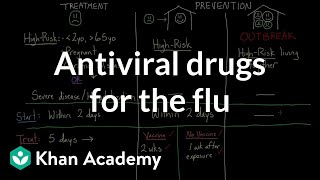 Antiviral drugs for the flu  Infectious diseases  Health amp Medicine  Khan Academy [upl. by Vanzant]