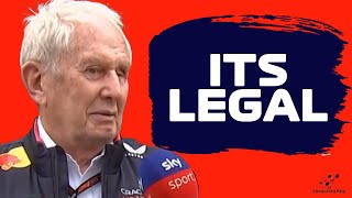 Helmut Marko Its legal  FP1 Interview United States GP 2024 [upl. by Acinad293]