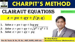 Clairaut Equation  Clairaut Equation PDE  Clairaut Equation Proof  Clairaut Equation Problems [upl. by Arzed]