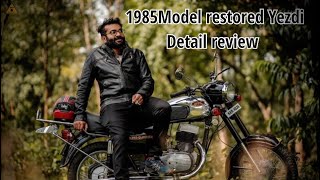 Detail review about my Yezdi classic 250  Yezdi CL2 250Malayalam review [upl. by Service]