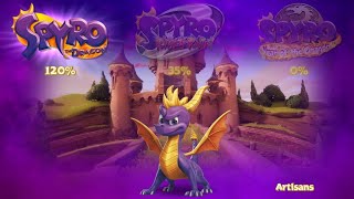 Spyro Reignited Trilogy 1 Spyro the Dragon 120 [upl. by Darelle]