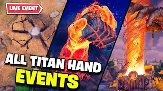 Fortnite  FULL TITAN HAND amp PANDORAS BOX Live Event Compilation  HD [upl. by Walter475]