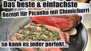 Picanha  Tafelspitz  mit Chimichurri einfacher gehts nicht  The BBQ BEAR [upl. by Aikel268]