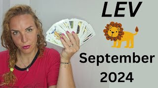 LEV SEPTEMBER 2024  láska kariéra zdravie a emočné rozpoloženie  ČAKAJÚ VÁS VÝZVY 💫🔮 [upl. by Bal]