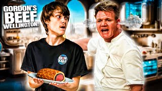 Making Gordon Ramsays Beef Wellington For The Homeless [upl. by Maisel]