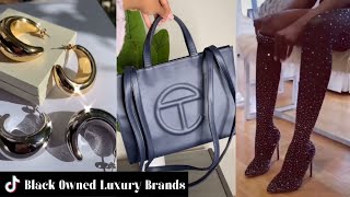 BlackOwned Luxury Brands For Black Women  Black Girl TikTok [upl. by Aohk85]