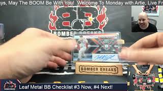 2023 Leaf Metal Baseball Hobby Checklist 3 2 Box Break 1 22 24 [upl. by Attennot]