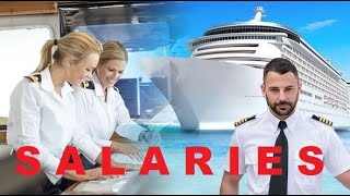 All the Cruise Ship Crew Salary  Captain Leo [upl. by Pernick]