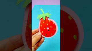 🍓✨ DIY Strawberry Number Cake Topper with Cricut ✨🍰 [upl. by Adirehs]