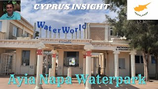 Lets Explore A Day At Ayia Napas Waterworld Waterpark [upl. by Heeley]