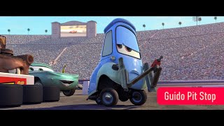 Cars  Guido Pit Stop Scene  ORIGINAL [upl. by Relyks]