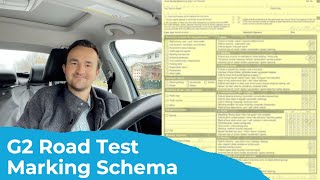 Ontario G2 Driving Test Marking Schema [upl. by Celinka897]