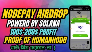 Nodepay Airdrop Mining  Solana Supported Project  Same Grass Mining Project  Nodepay Mining [upl. by Agnimod]