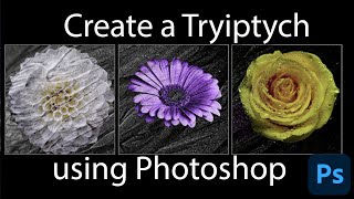 Create a Triptych  Photoshop Tutorials [upl. by Bannasch]