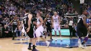 JJ Barea Flop That Got Him Warning From NBA HD [upl. by Radford]