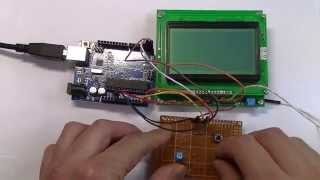 An electronic EtchASketch made of an Arduino and potentiometers [upl. by Lalage]