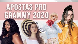 MINHAS APOSTAS PARA O GRAMMY AWARDS 2020 [upl. by Schriever393]