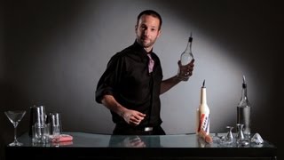 How to Do the Shadow Pass  Flair Bartending [upl. by Tterab995]