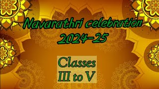 Navarathri celebrations 2024drnkvv [upl. by Cir]