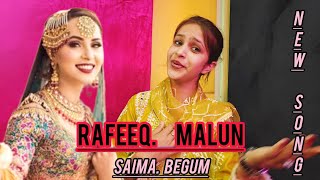 Rafeeq Malino ll Saima Begum ll Kashmiri Wedding Song ll Suhail Fayaz Shilwati [upl. by Tronna]