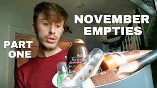 My November Product Empties🗑️Part One 2022 trashtalk [upl. by Divadleahcim179]