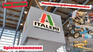 Italeri Spielwarenmesse 2024  Plastikspritzgußmodellbausätze  Plastikmodellbau [upl. by Irakab]