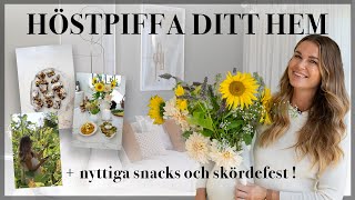 Höstpiffar hemmet amp lagar höstiga treats [upl. by Akered]