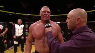 UFC 200 Brock Lesnar  Octagon Interview [upl. by Eivla]