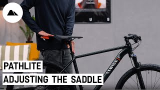 Canyon Pathlite  How to adjust the Saddle Height [upl. by Clyde]