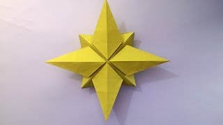 How to make Origami Christmas Star [upl. by Olocin]