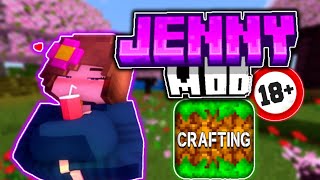 como tener JENNY MOD en CRAFTING AND BUILDING [upl. by Guinn125]