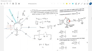 253 phtoelectriceffect photons incident on plates of capacitor  Numericals jeeadvancedphysics [upl. by Bakeman]