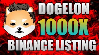 DOGELON MARS PRICE PREDICTION 2024  BINANCE LISTING NEXT  1000X SOON 🚀🚀🚀 [upl. by Adnola615]