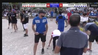 PETANQUE PPF TOUR 2024NATIONAL TOP 1000 DRAGUIGNAN team BONETTO vs team ROSSI [upl. by Dahij]