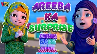 Areeba Ka Surprise  New Episode 20204  Kaneez Fatima Cartoon Series  3D Animation  Kidsland [upl. by Eldreeda]