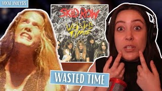 THOSE VOCALS Wasted Time  Skid Row  Vocal Coach Reaction amp Analysis  Jennifer Glatzhofer [upl. by Docia]