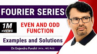 Fourier Series examples and solutions for Even and Odd Function [upl. by Sierra742]