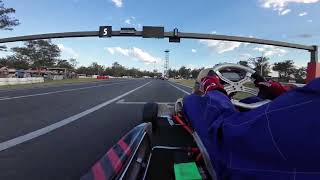 Ipswich Kart Club  Round 7  Tag Restricted Medium Final [upl. by Nioe]