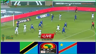 🔴Live Tanzania vs Congo Dr  Match Stream Kombe la Afcon2024 Africa Cup Of Nations GroupF [upl. by Nahtaneoj808]