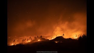 BC Wildfires  Okanagan Valley 2018 [upl. by Meehyr814]