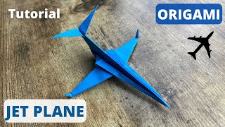 EASY JET PLANE ORIGAMI TUTORIAL ORIGAMI WORLD PLANE FOLDING  DIY PAPER PLANE ORIGAMI CRAFTING [upl. by Ybsorc]