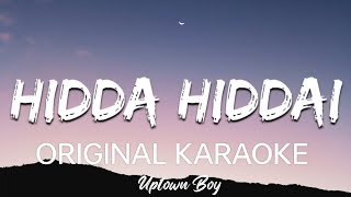 Hidda Hiddai KaraokeOriginal Quality  1974AD [upl. by Ryon]