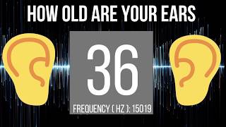 How Old Are Your Ears  HEARING TEST [upl. by Eileen826]