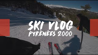 Ski à FontRomeu Pyrénées 2000 Skivlog 2 [upl. by Rodney430]