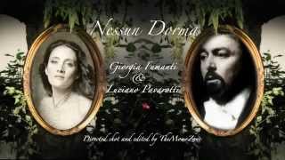 Giorgia Fumanti  Nessun Dorma with Lucianno Pavarotti [upl. by Weidner97]